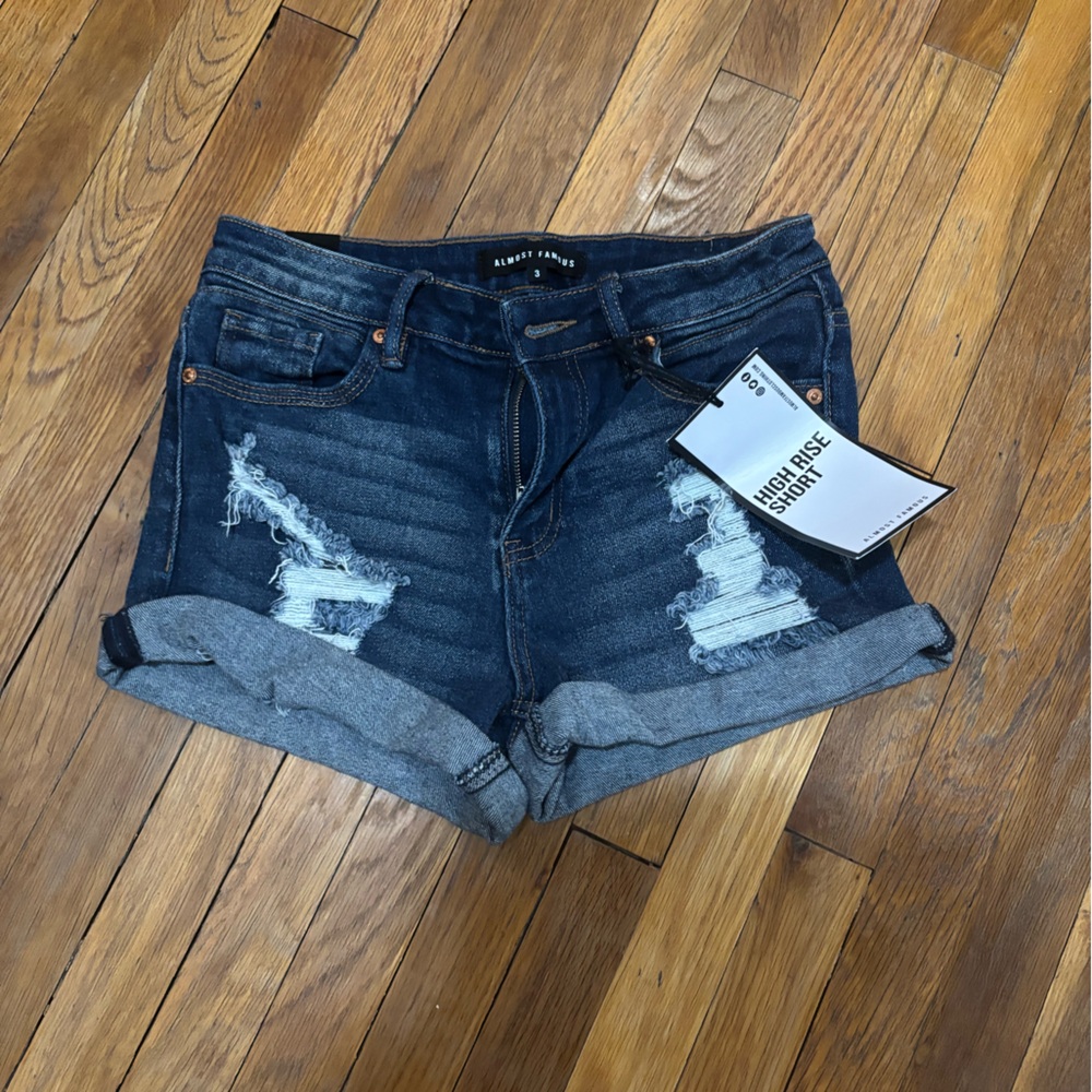 Almost Famous High Rise Blue Jeans